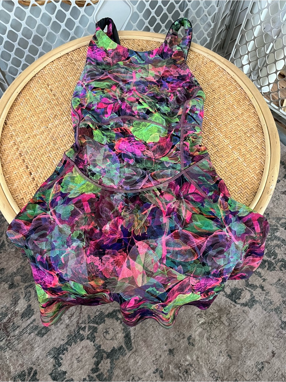 Lululemon Floral Workout Dress